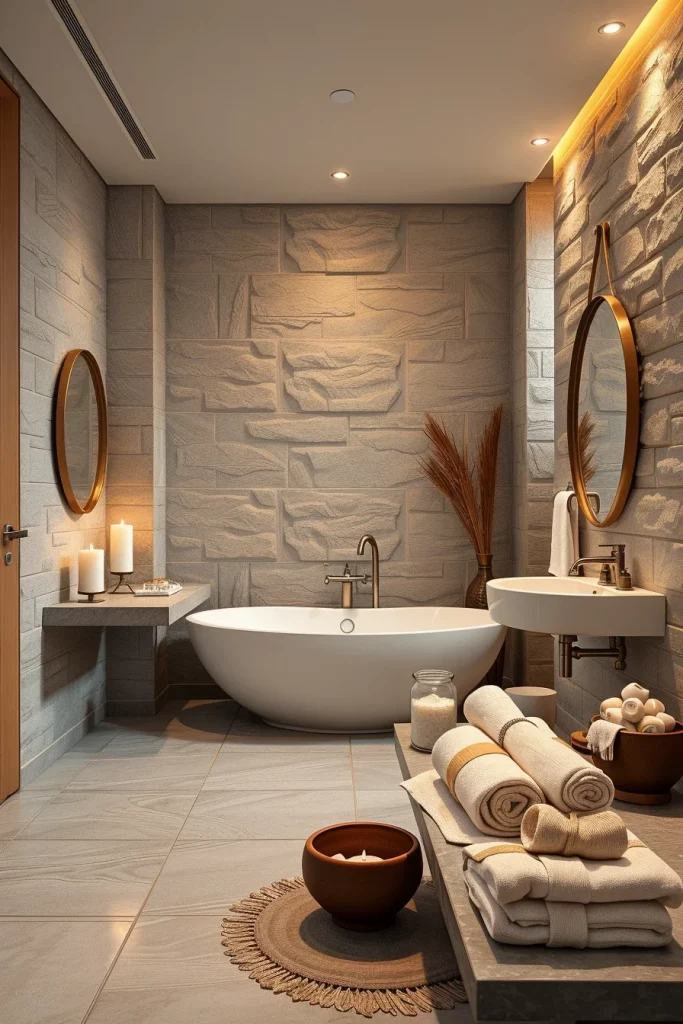 49 Spa Inspired Bathroom Decorating Ideas For A Relaxing And Elegant Home