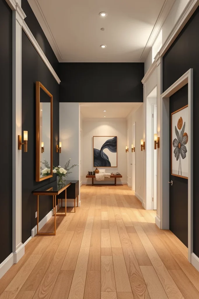 57 Hallway Accent Wall Ideas To Elevate Your Entryway