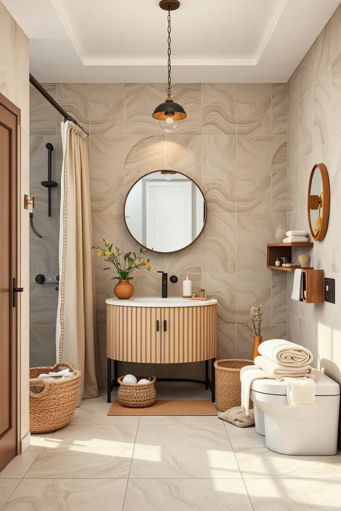 45 Warm Neutral Bathroom Design Inspiration Ideas For A Cozy And Timeless Space