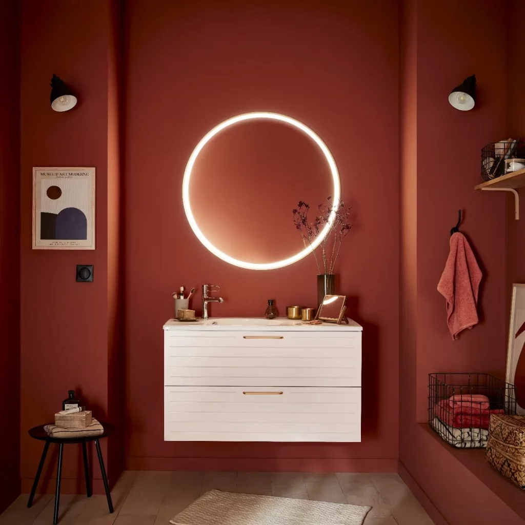 46 Small Bathroom Organization and Storage Solutions for Fall