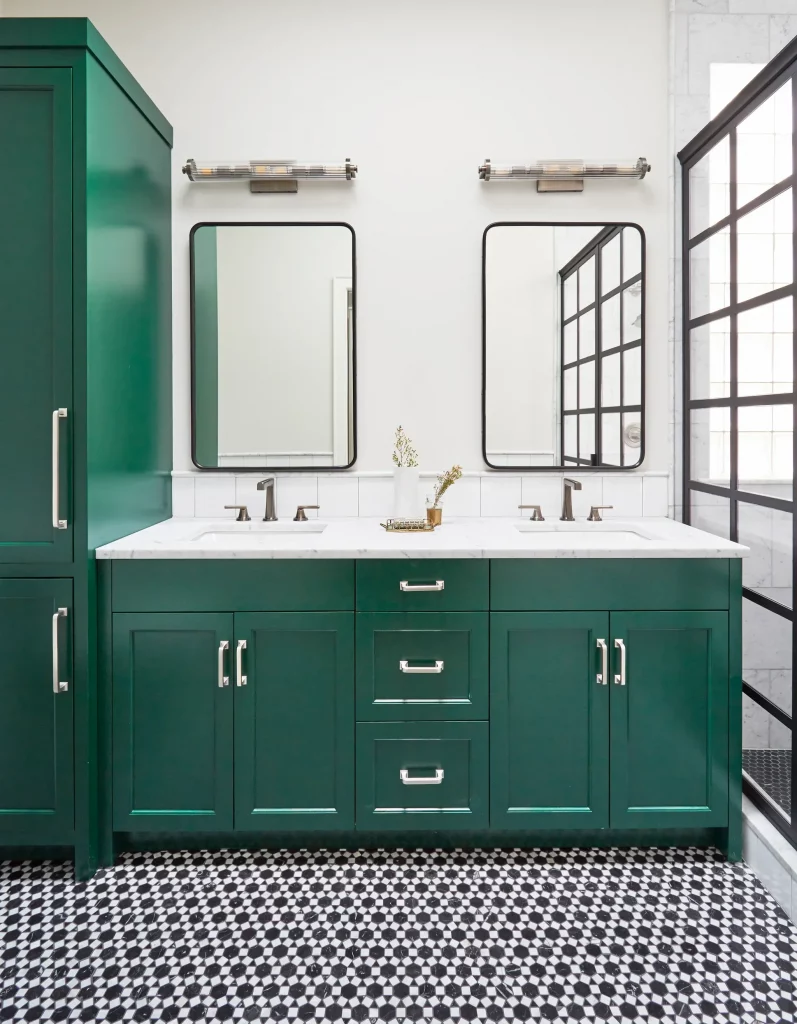 43 Olive Green Bathroom Ideas to Fall 2026 Season