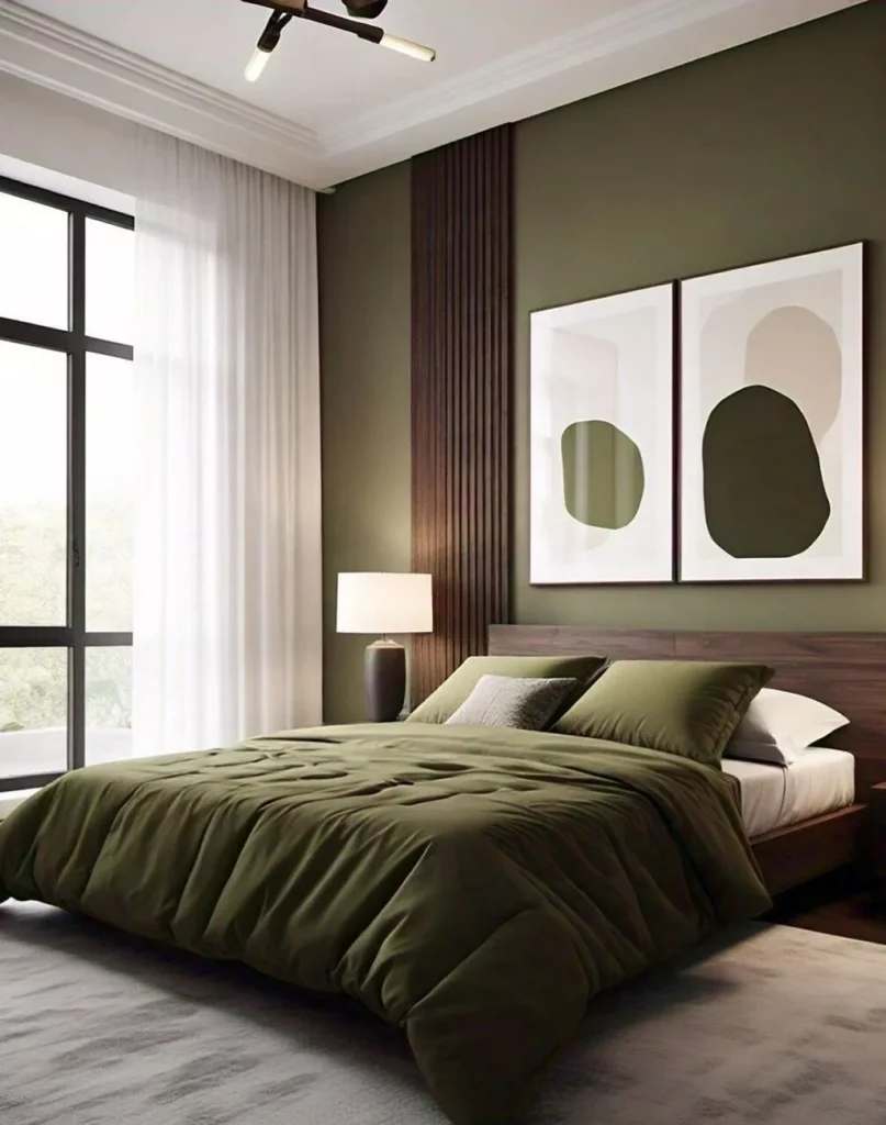 45 Olive Green Bedroom Ideas to Fall 2026 Season