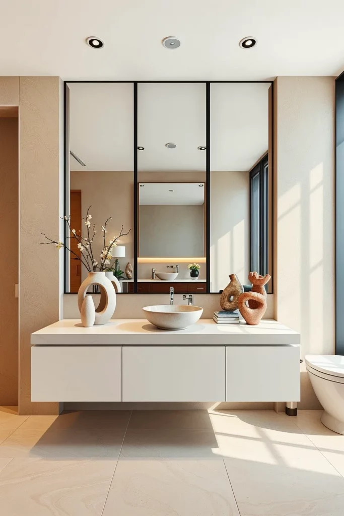 40 Modern Bathroom Countertop Styling Ideas