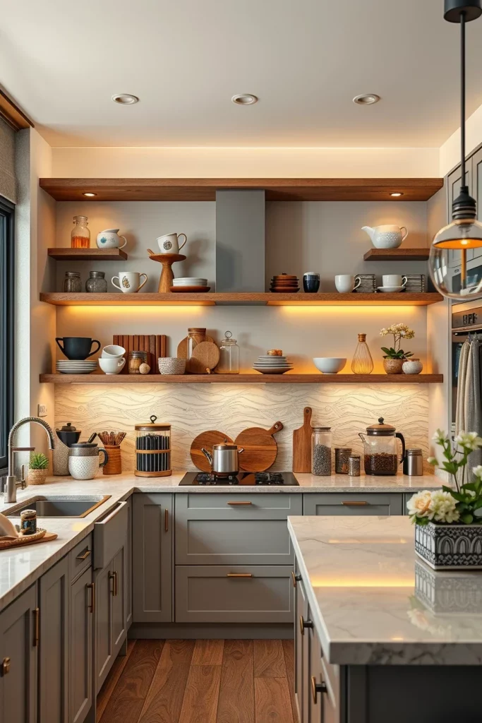 45 Kitchen Coffee Bar Styling Ideas To Create A Beautiful And Functional Coffee Station