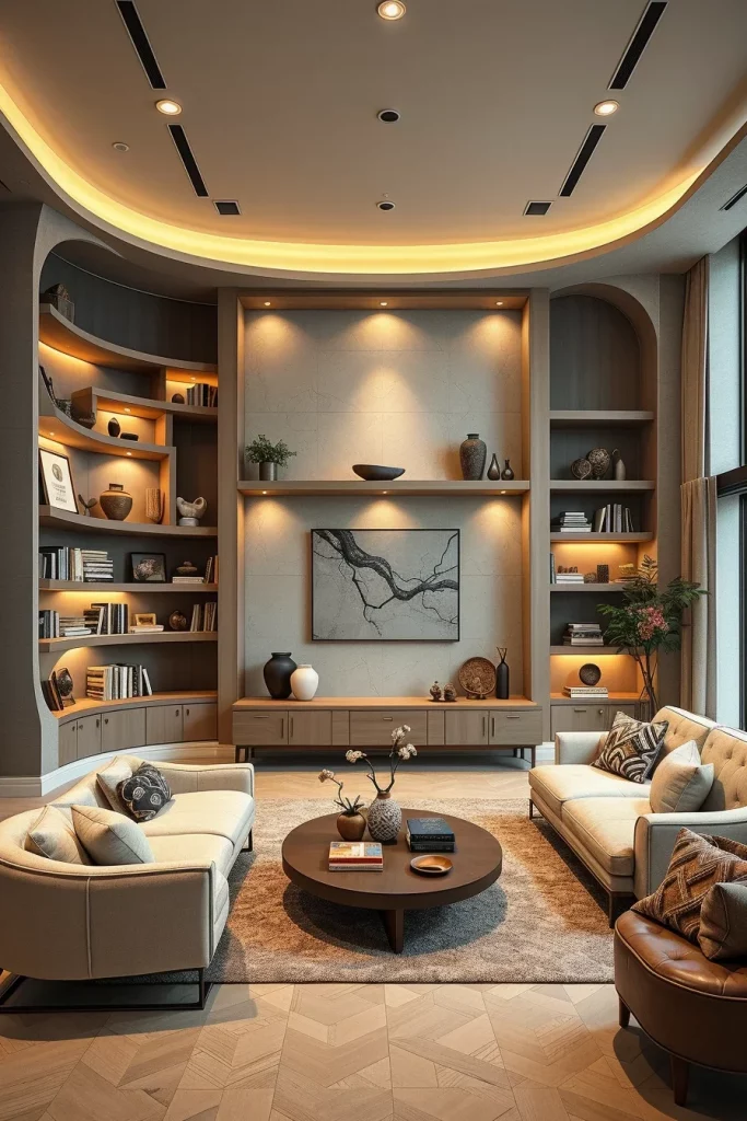 56 Sculptural Living Room Ideas For A Modern And Artistic Home