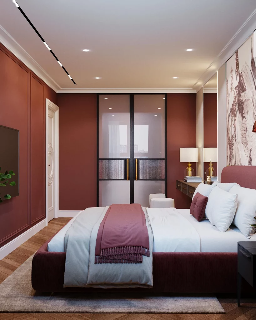 46 Cherry Red Fall Bedroom Ideas for a Cozy Seasonal Retreat