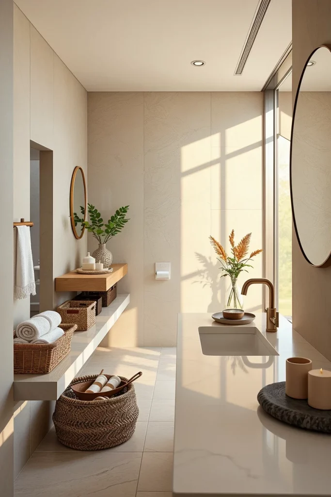 40 Modern Bathroom Countertop Styling Ideas