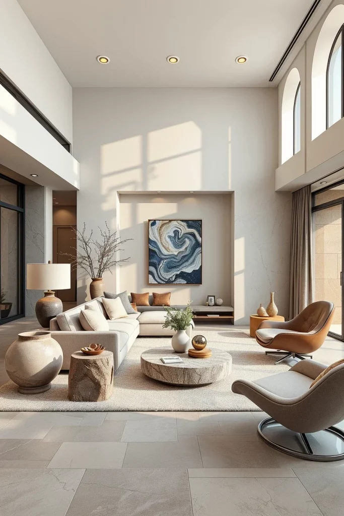 56 Sculptural Living Room Ideas For A Modern And Artistic Home