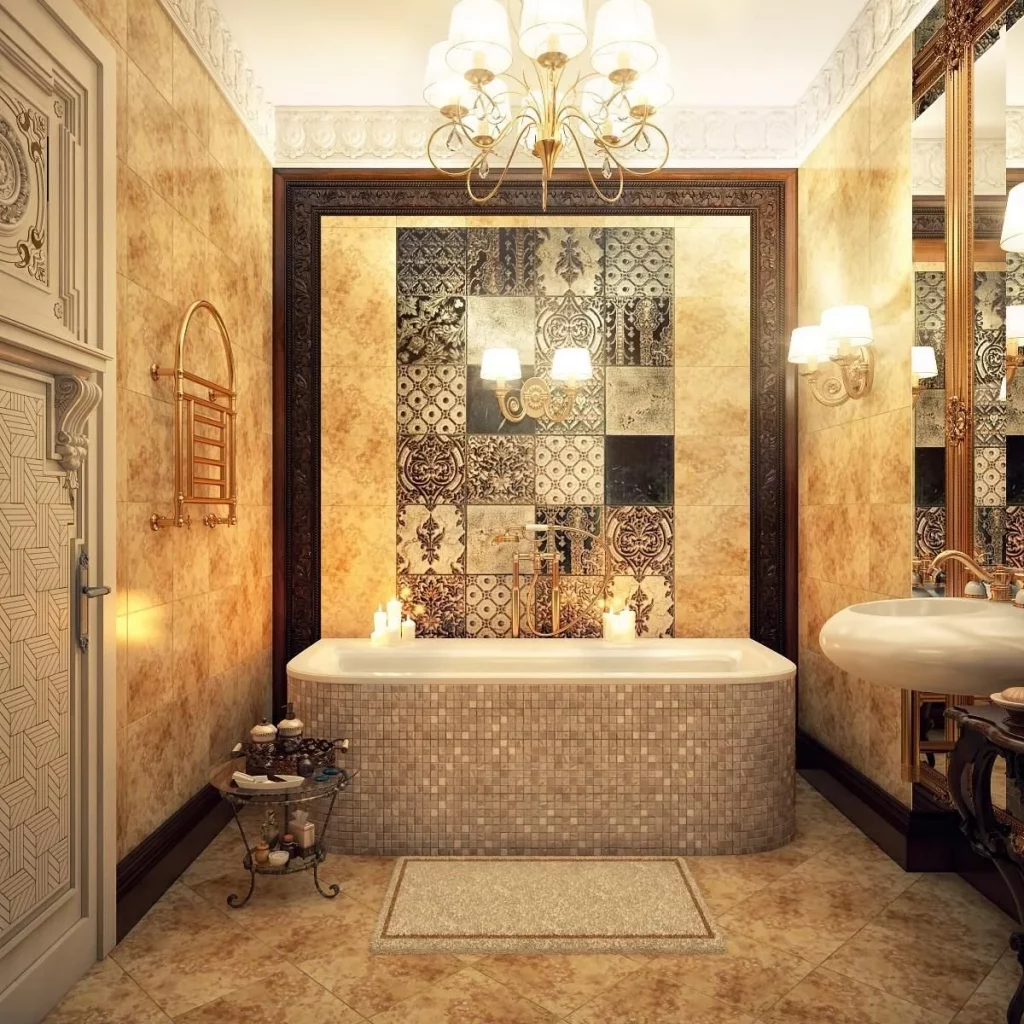 45 Art Deco Bathroom Ideas For A Moody Fall