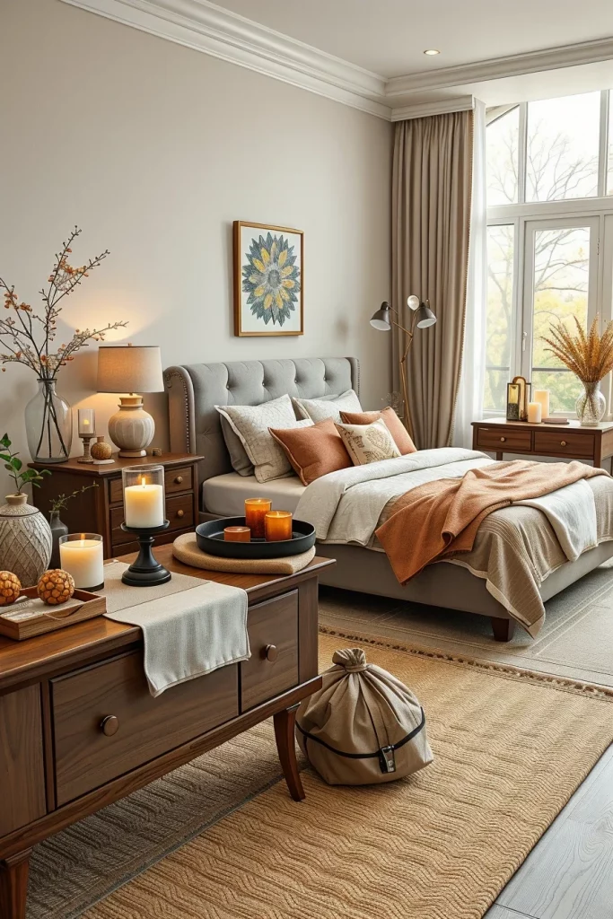 55 Cozy Fall Bedroom Decorating Ideas Inspiration For A Warm And Inviting Autumn Retreat