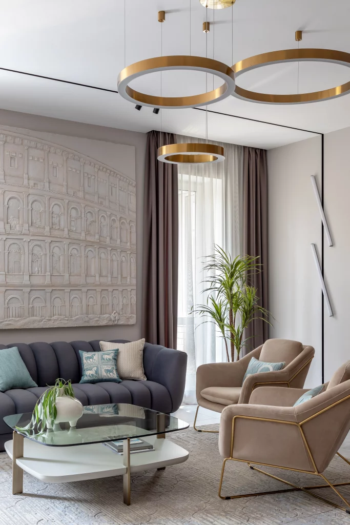 43 Curved Furniture Living Room Ideas for a Cozy Fall Interior