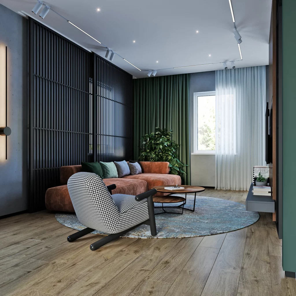 48 Jade Green Living Room for a Cozy Fall Interior