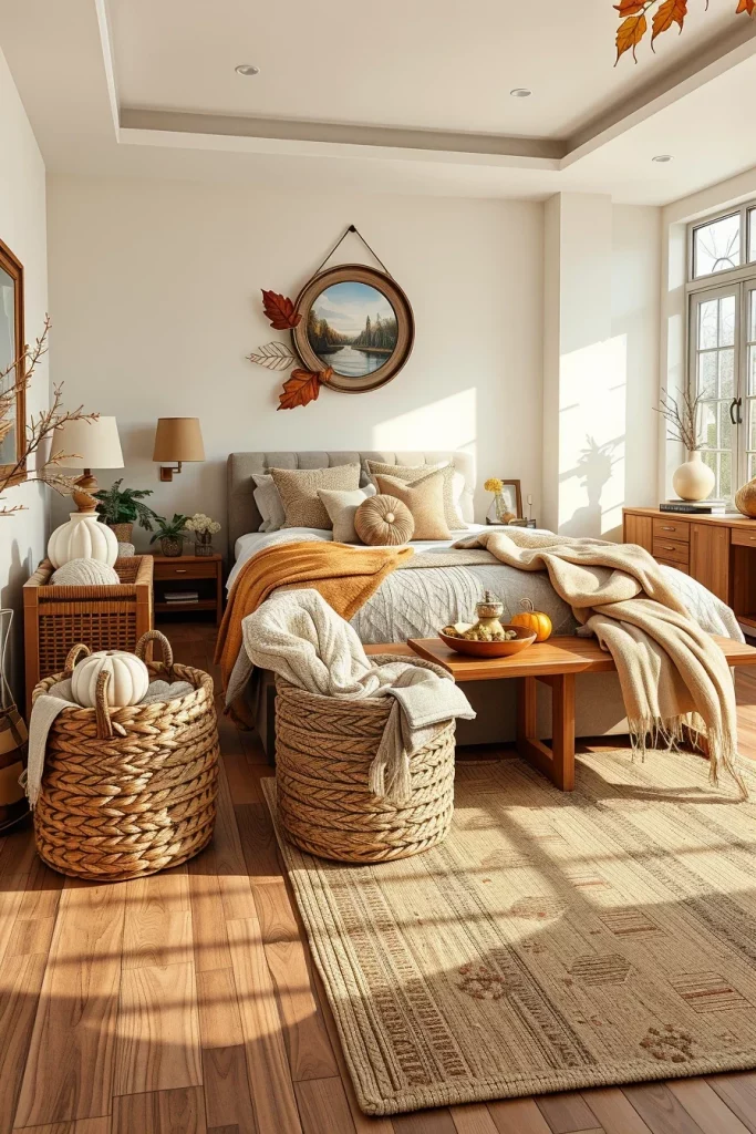 55 Cozy Fall Bedroom Decorating Ideas Inspiration For A Warm And Inviting Autumn Retreat