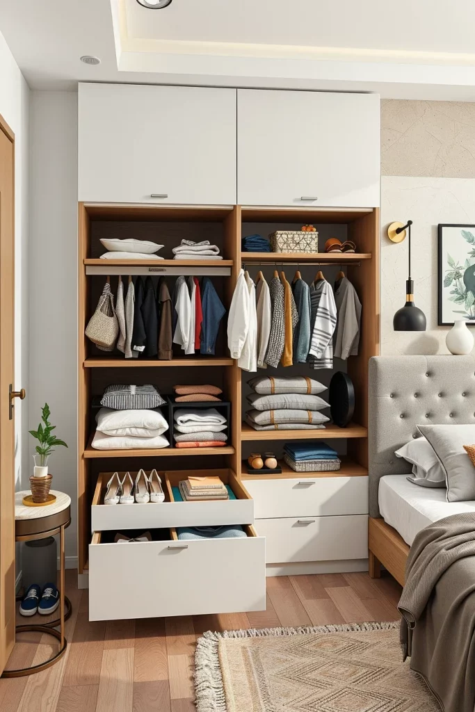 60 Small Bedroom Organization Storage Solutions Ideas To Maximize Space And Style
