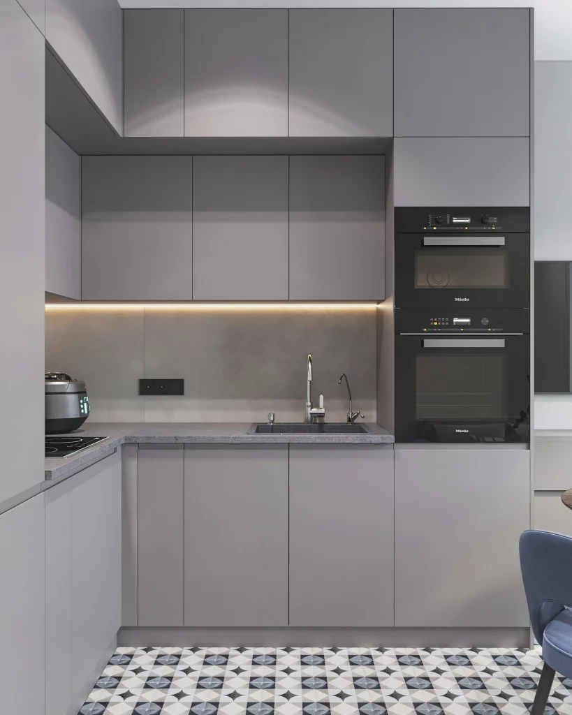 45 White And Gray Kitchen to Try This Season