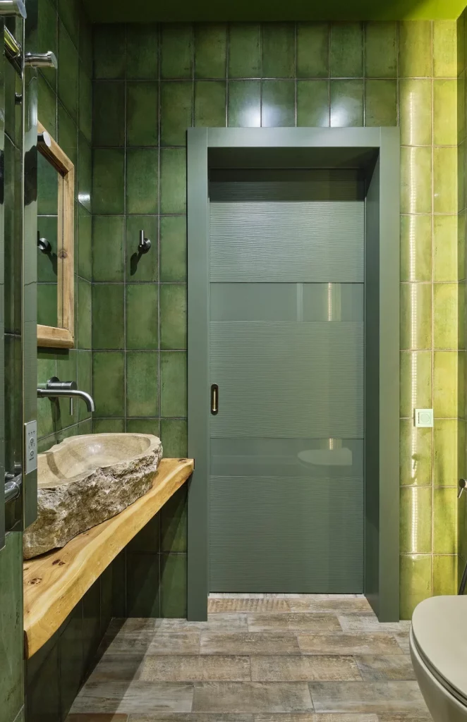 43 Olive Green Bathroom Ideas to Fall 2026 Season
