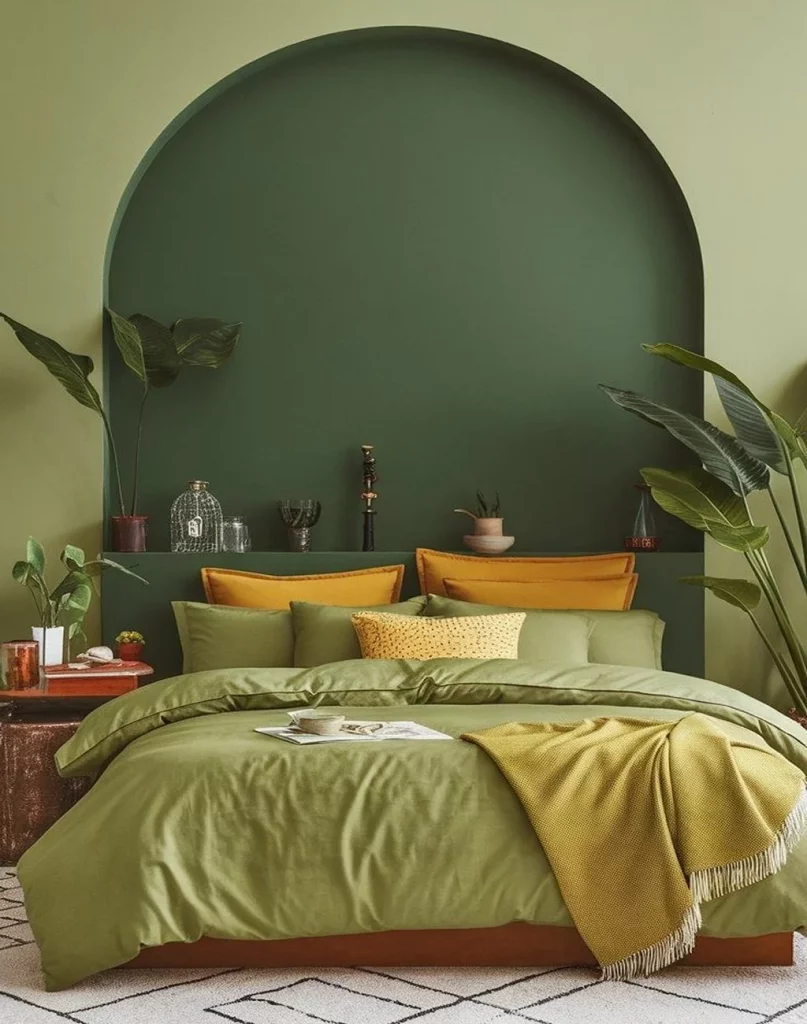 45 Olive Green Bedroom Ideas to Fall 2026 Season