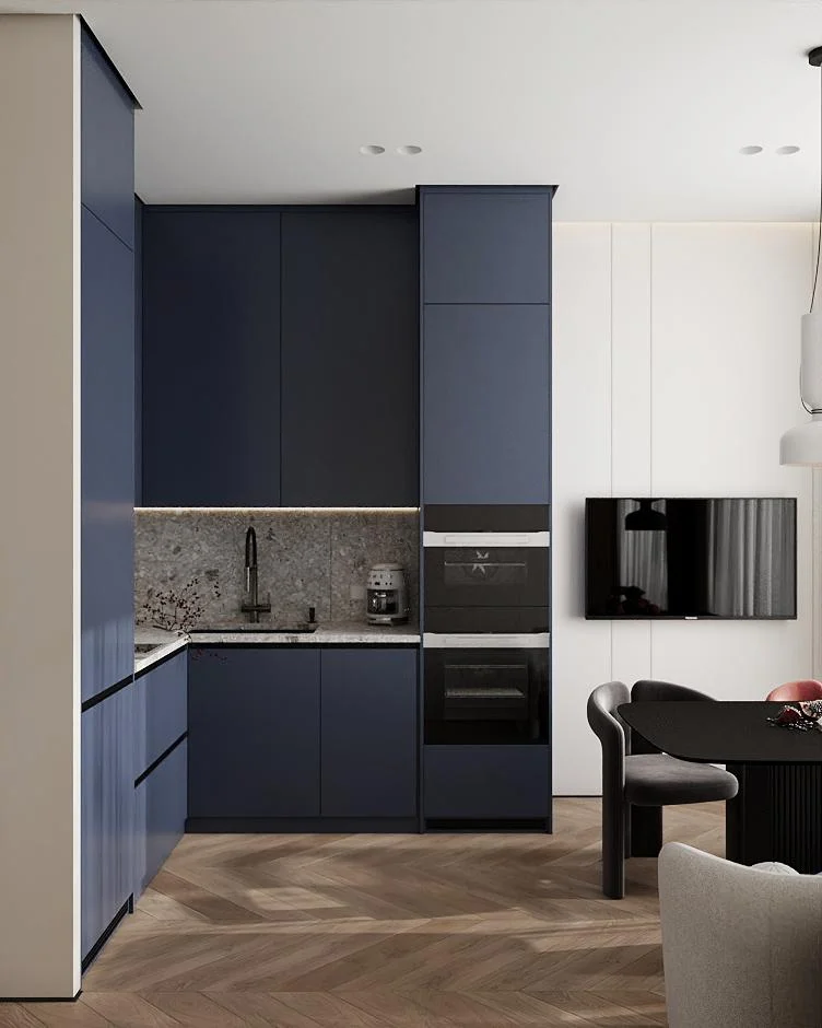 45 Dark Blue Kitchen Design Ideas to Fall 2026 Season