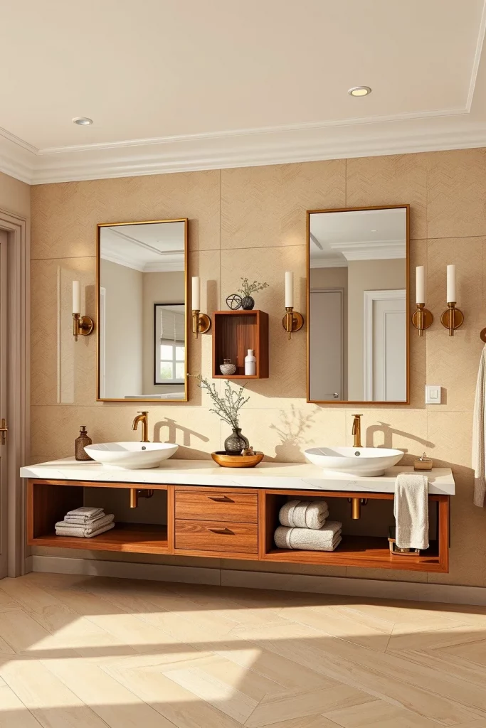 45 Warm Neutral Bathroom Design Inspiration Ideas For A Cozy And Timeless Space