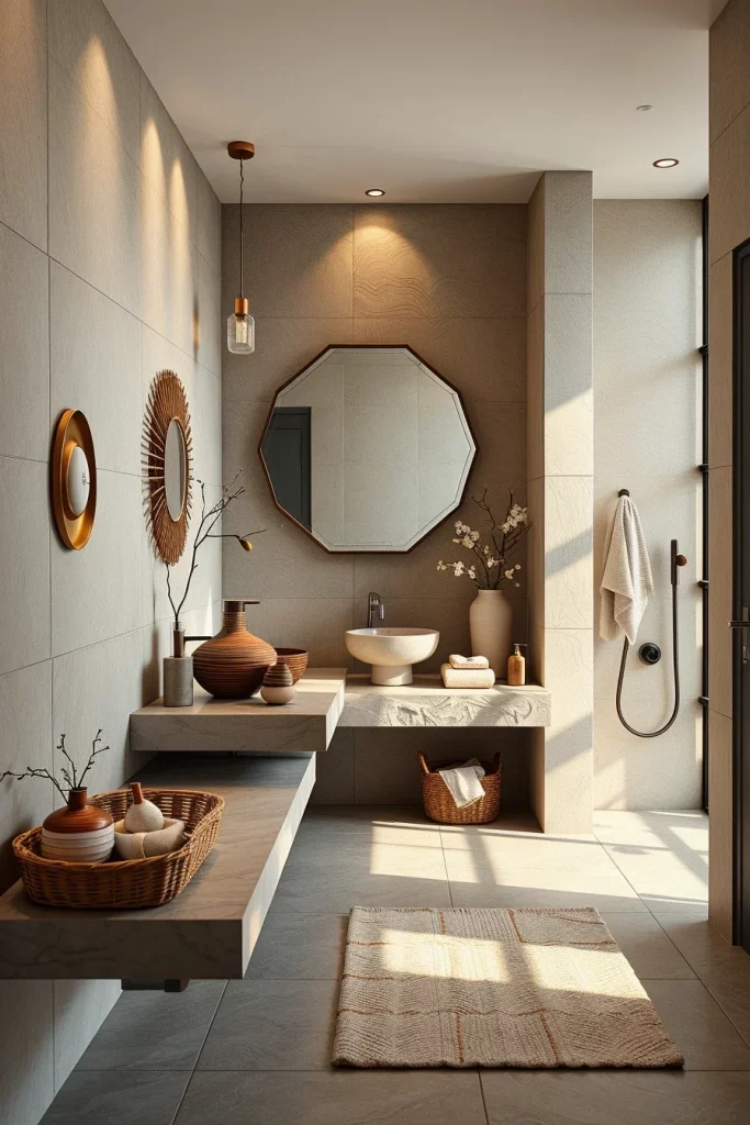 40 Modern Bathroom Countertop Styling Ideas