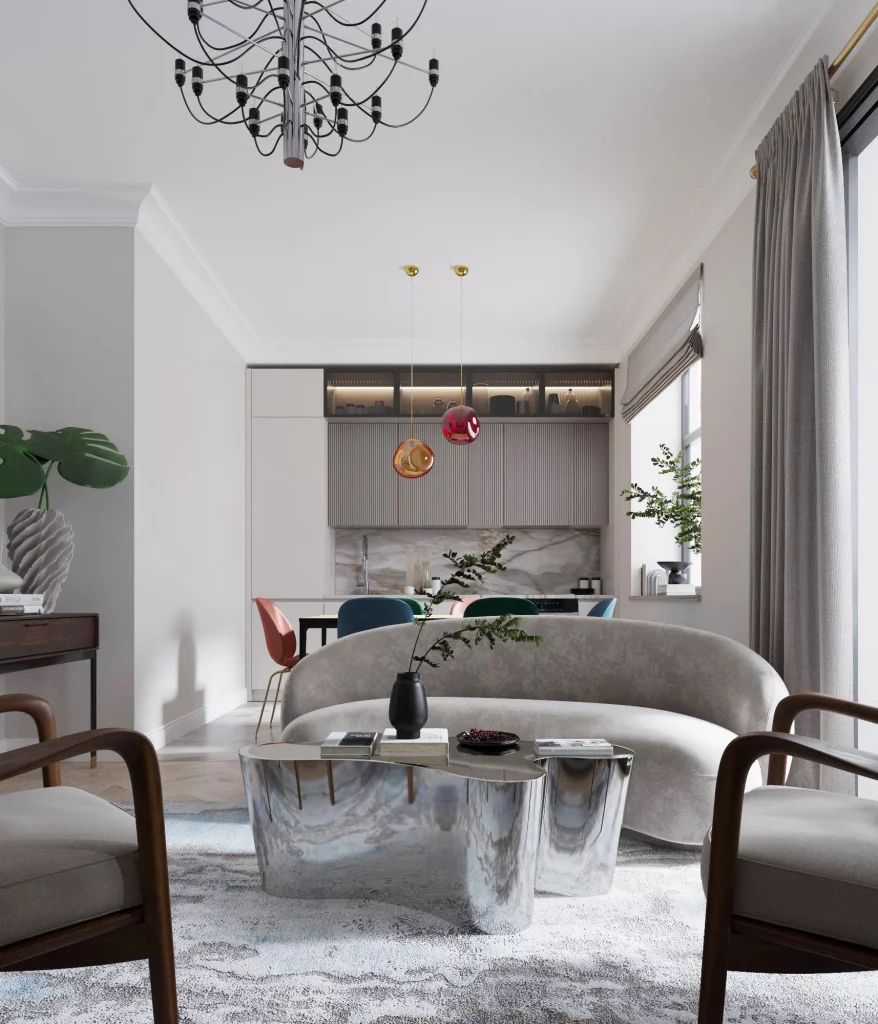 43 Curved Furniture Living Room Ideas for a Cozy Fall Interior