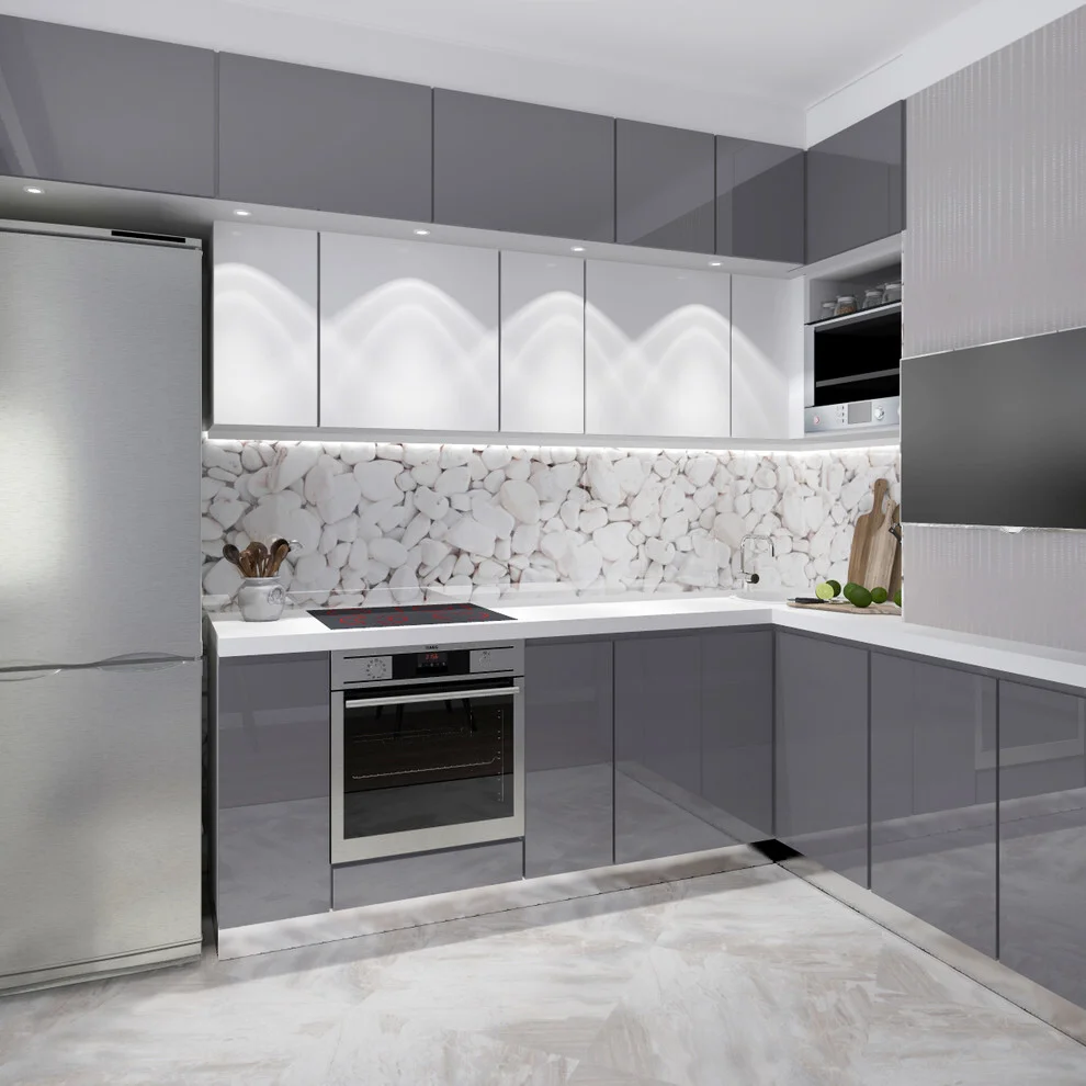 45 White And Gray Kitchen to Try This Season
