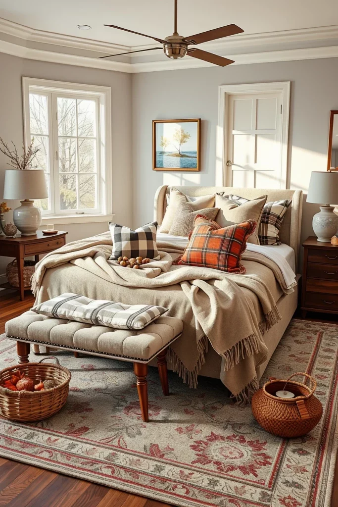 55 Cozy Fall Bedroom Decorating Ideas Inspiration For A Warm And Inviting Autumn Retreat