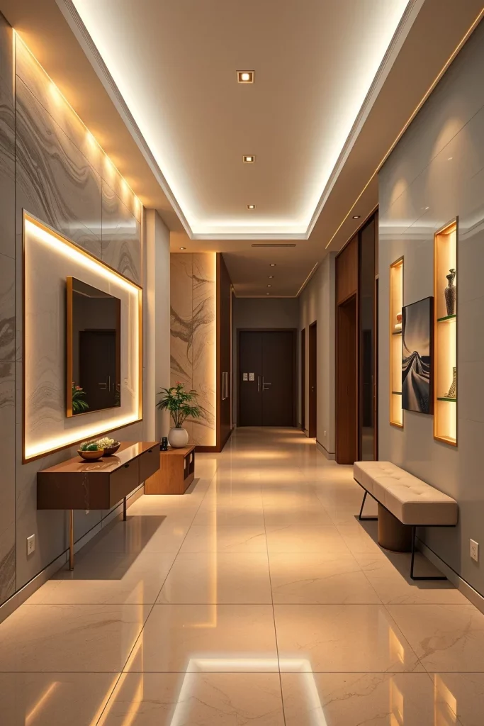 57 Hallway Accent Wall Ideas To Elevate Your Entryway