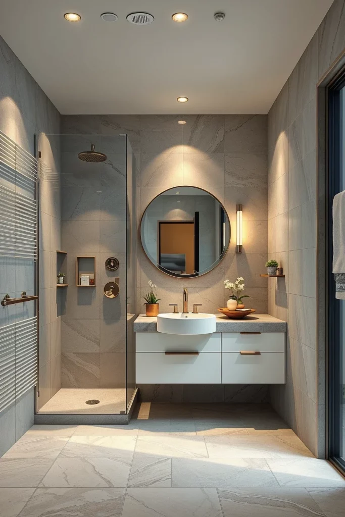 49 Minimalist Bathroom Decor With Texture Ideas For A Stylish Modern Space