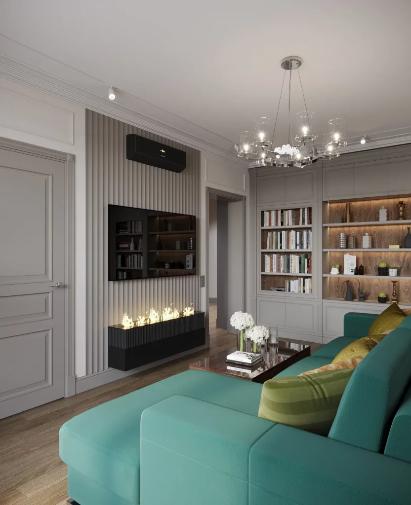 48 Jade Green Living Room for a Cozy Fall Interior