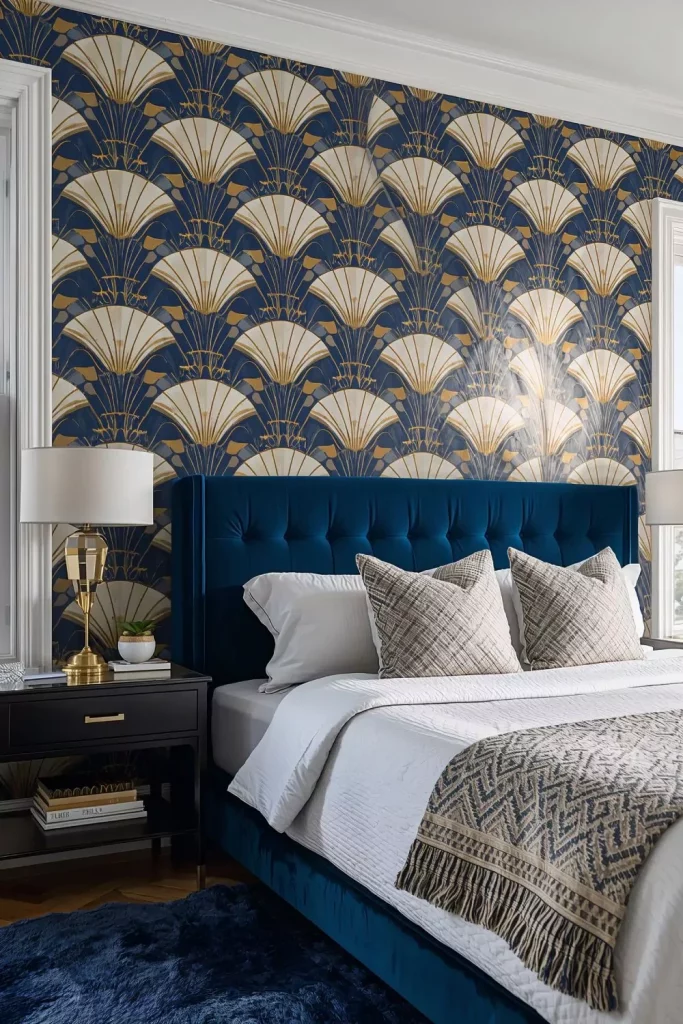 50 Modern Art Deco Bedroom Ideas For Fall