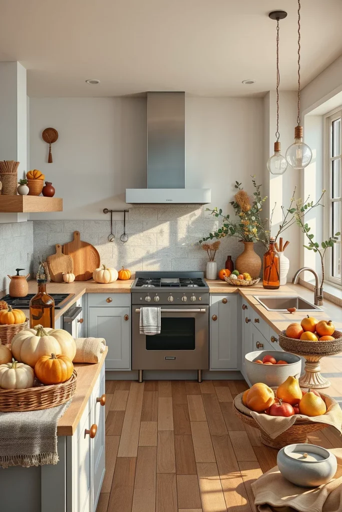 51 Cozy Fall Kitchen Decor Ideas To Create A Warm And Inviting Autumn Home