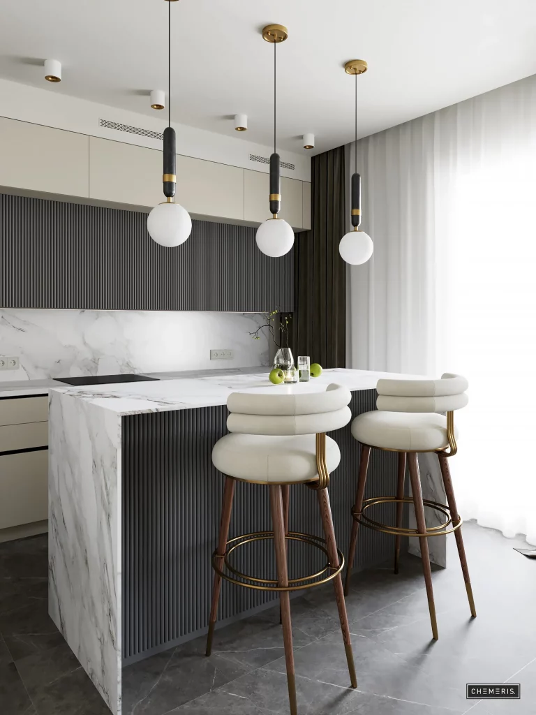 45 White And Gray Kitchen to Try This Season