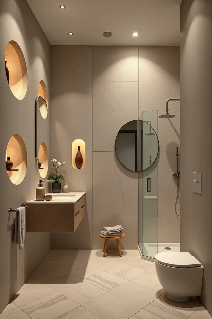 49 Minimalist Bathroom Decor With Texture Ideas For A Stylish Modern Space