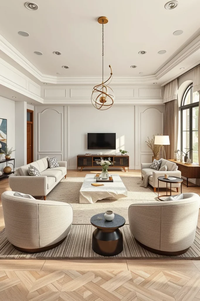 61 Soft Contemporary Living Room Ideas For A Cozy And Elegant Home