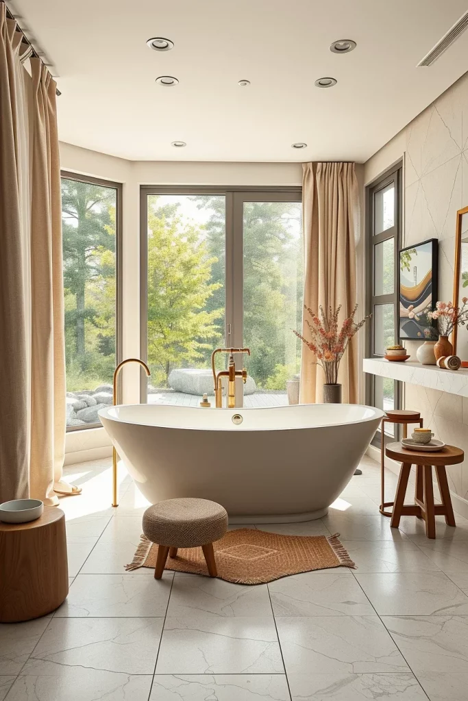 45 Warm Neutral Bathroom Design Inspiration Ideas For A Cozy And Timeless Space