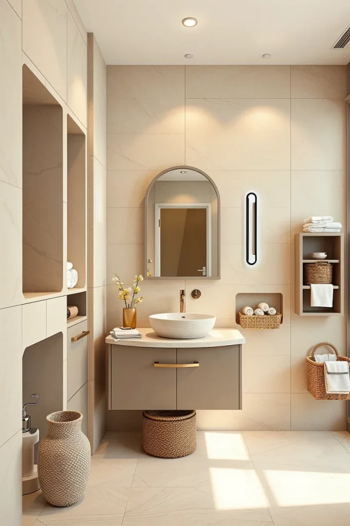 45 Warm Neutral Bathroom Design Inspiration Ideas For A Cozy And Timeless Space