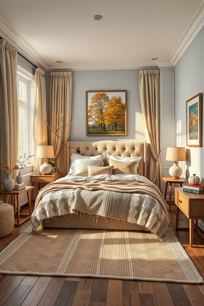 55 Cozy Fall Bedroom Decorating Ideas Inspiration For A Warm And Inviting Autumn Retreat