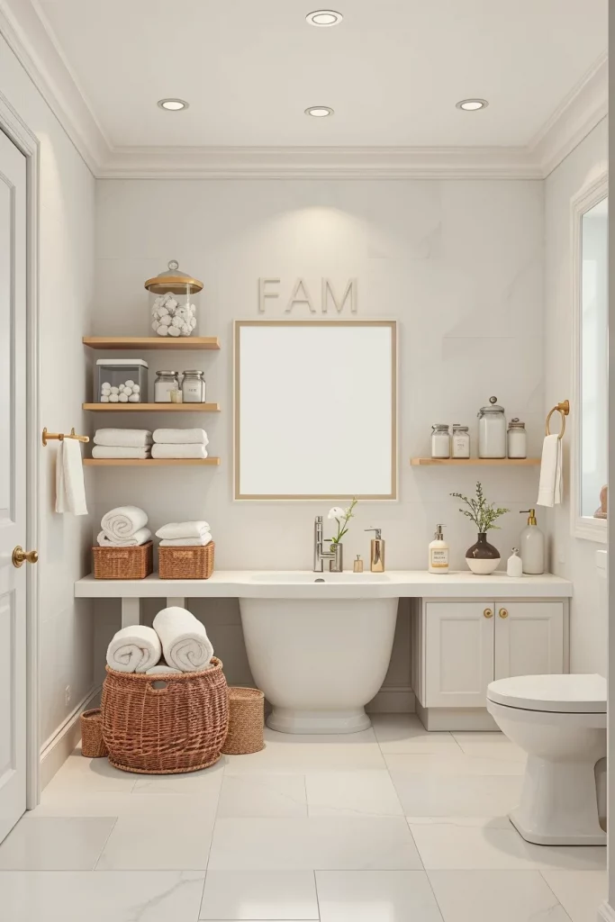 56 Bathroom Shelf Organization And Styling Ideas For A Beautiful And Organized Space