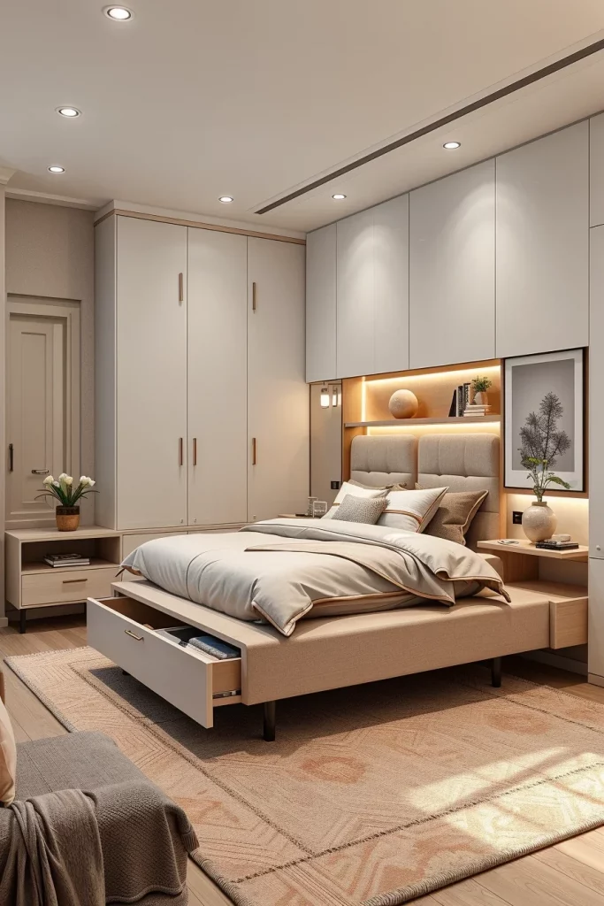 60 Small Bedroom Organization Storage Solutions Ideas To Maximize Space And Style