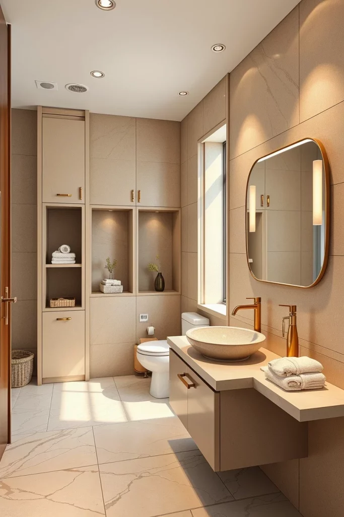 45 Warm Neutral Bathroom Design Inspiration Ideas For A Cozy And Timeless Space