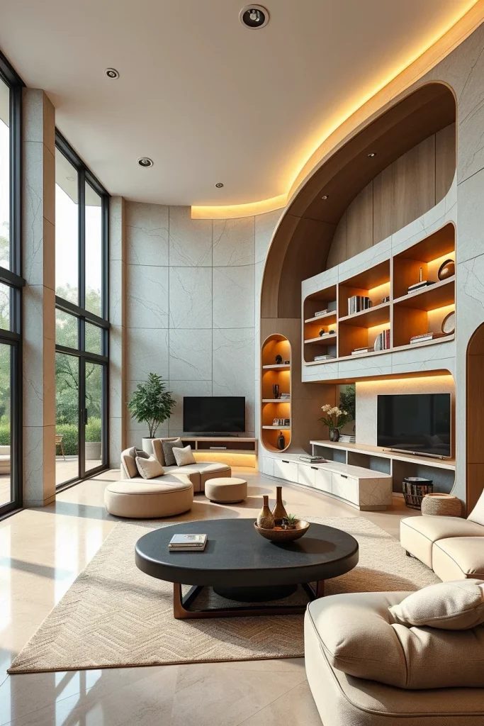 56 Sculptural Living Room Ideas For A Modern And Artistic Home