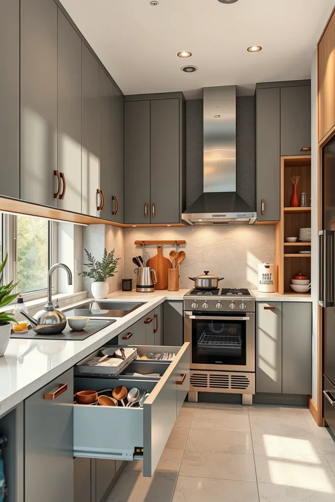 56 Small Kitchen Organization Storage Solutions For A Clutter-Free And Functional Space