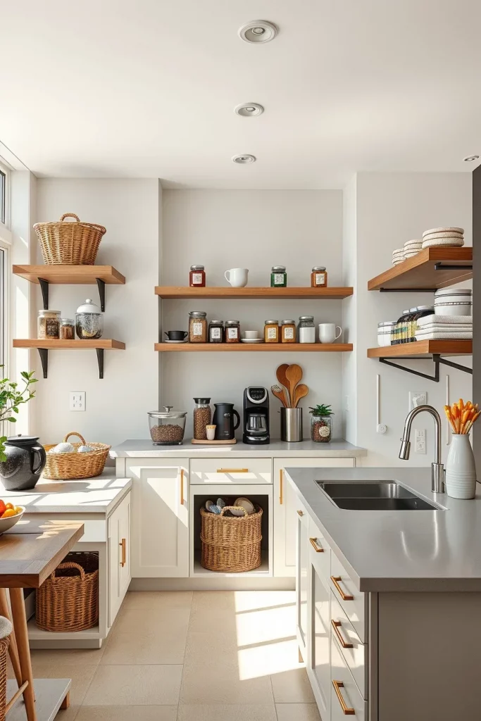 45 Kitchen Coffee Bar Styling Ideas To Create A Beautiful And Functional Coffee Station