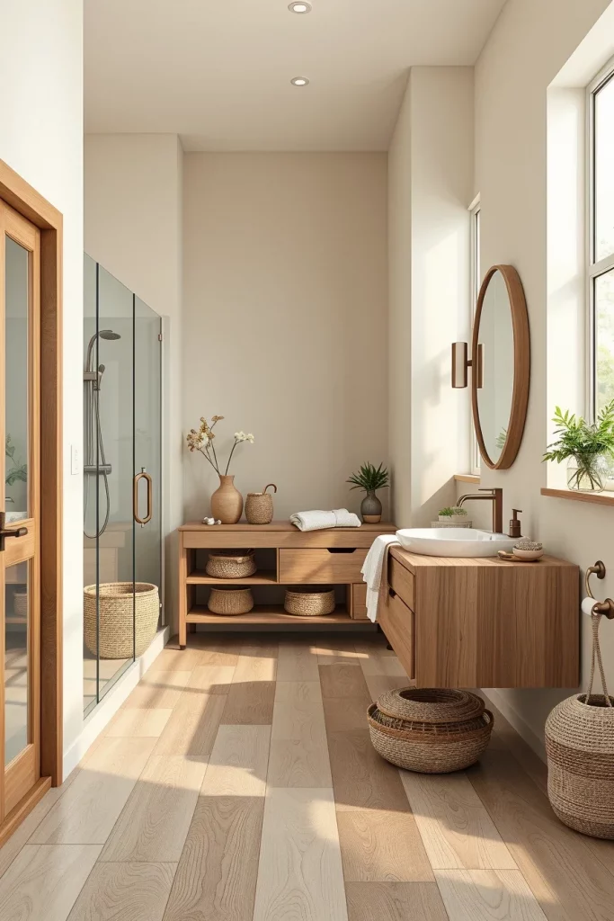 45 Warm Neutral Bathroom Design Inspiration Ideas For A Cozy And Timeless Space