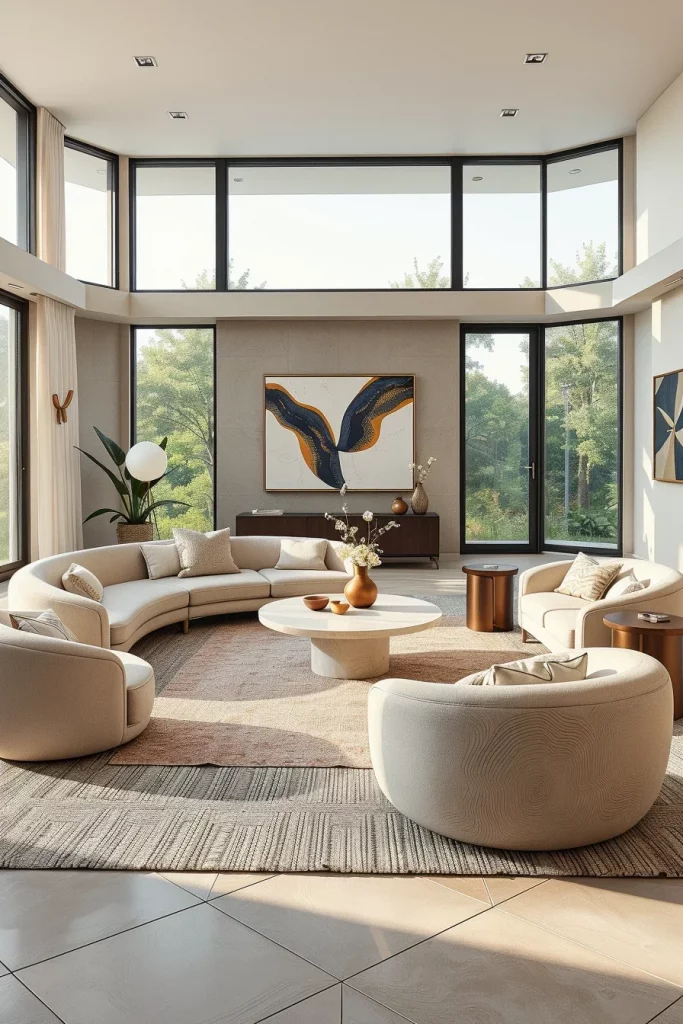 56 Sculptural Living Room Ideas For A Modern And Artistic Home
