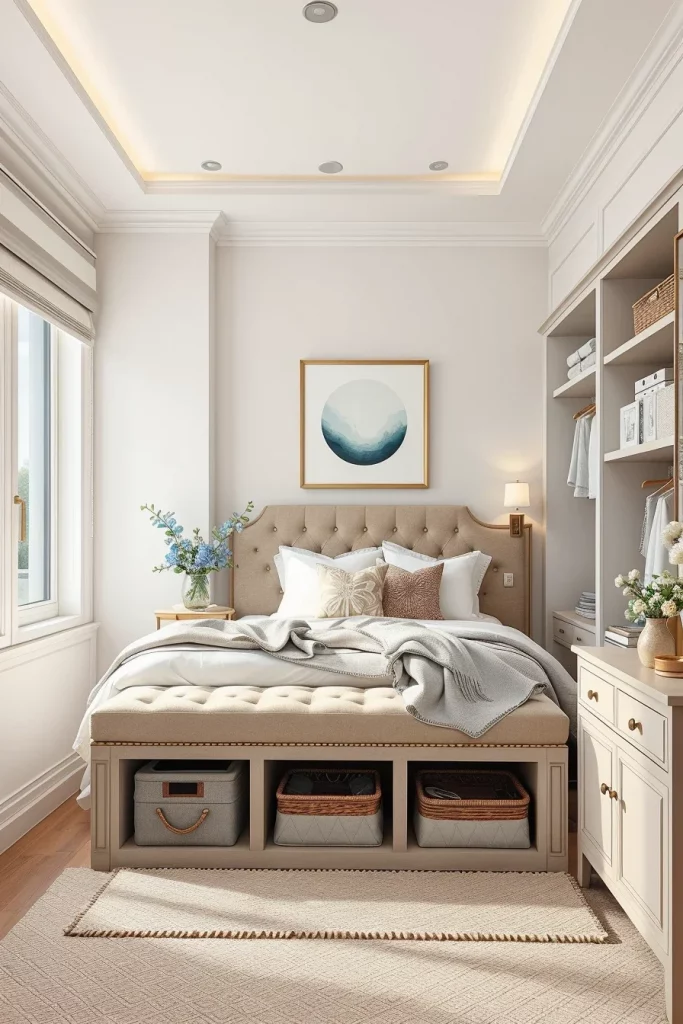 60 Small Bedroom Organization Storage Solutions Ideas To Maximize Space And Style