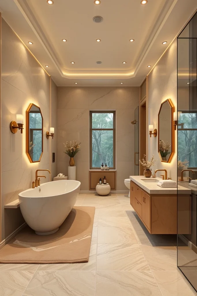45 Warm Neutral Bathroom Design Inspiration Ideas For A Cozy And Timeless Space