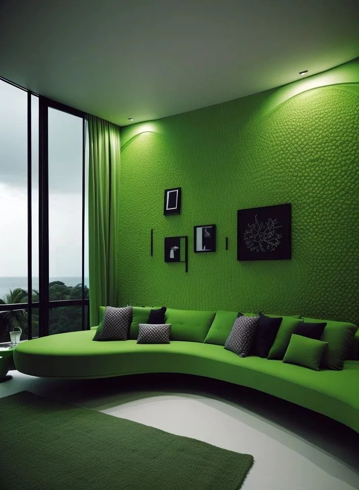 48 Jade Green Living Room for a Cozy Fall Interior