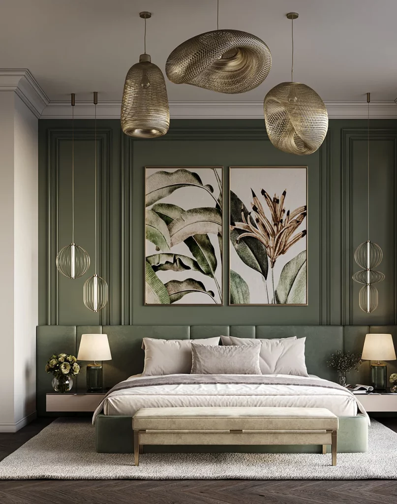 45 Olive Green Bedroom Ideas to Fall 2026 Season